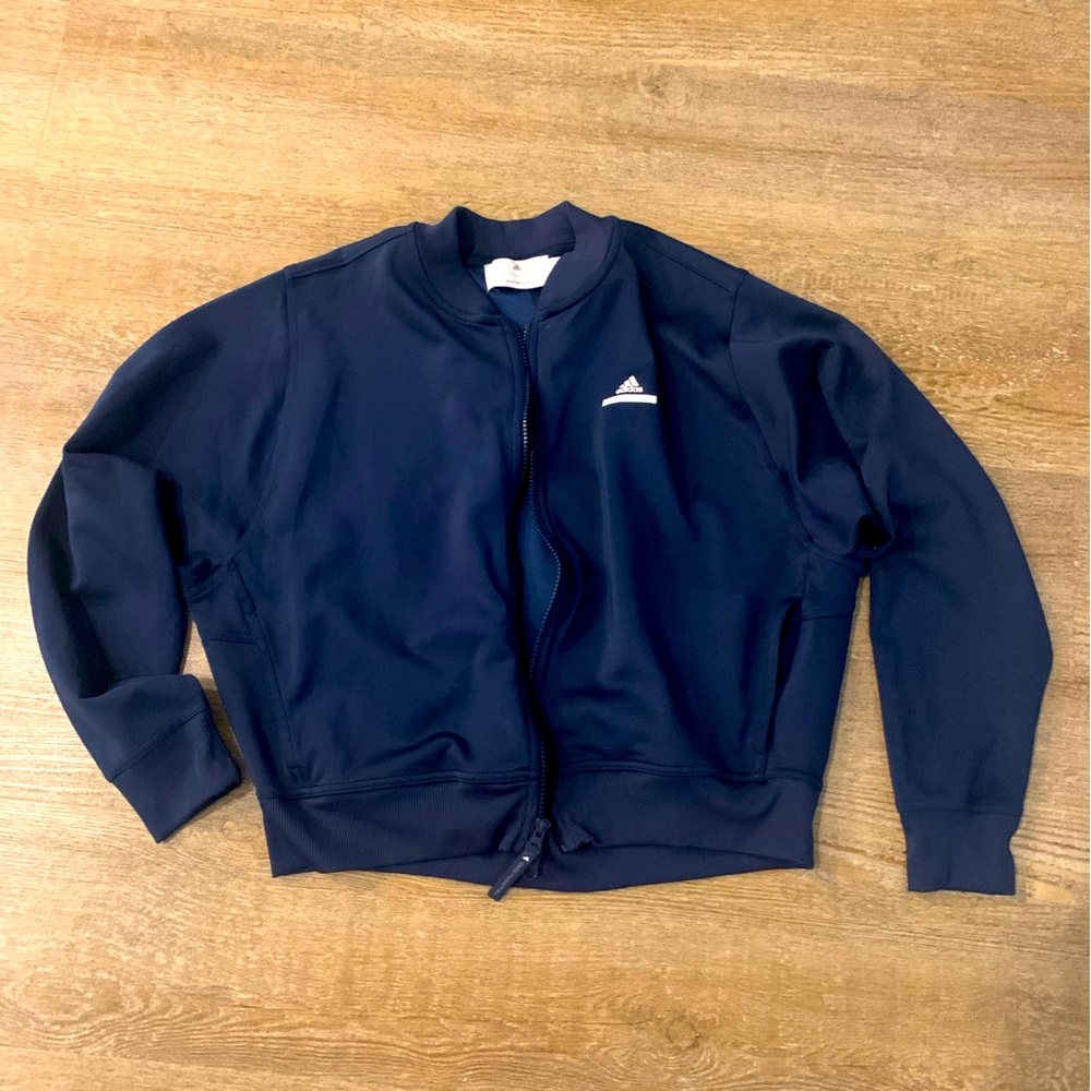 Adidas Stella McCartney Navy Blue Zip-Up Jacket size L